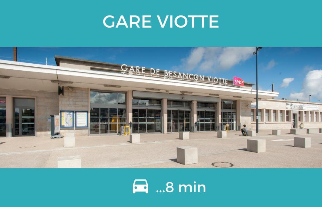 Nouveau - Grande Terrasse - L'Horloge - Calme - Home-One Безансон Екстериор снимка
